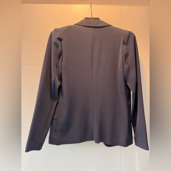 H&M Women's Soft open Dark Blue Blazer - Picture 5 of 5